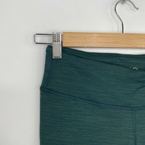 Outdoor Voices Womens Green Mid Rise Ankle Leggings Size S Workout Compression - Picture 3 of 6